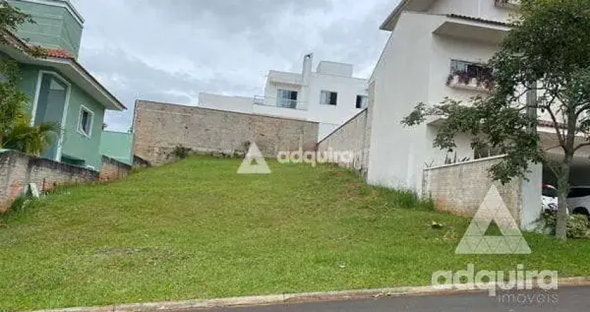Terreno em condomínio fechado à venda na Rua Luiz Nadal Motti, Jardim Carvalho, Ponta Grossa