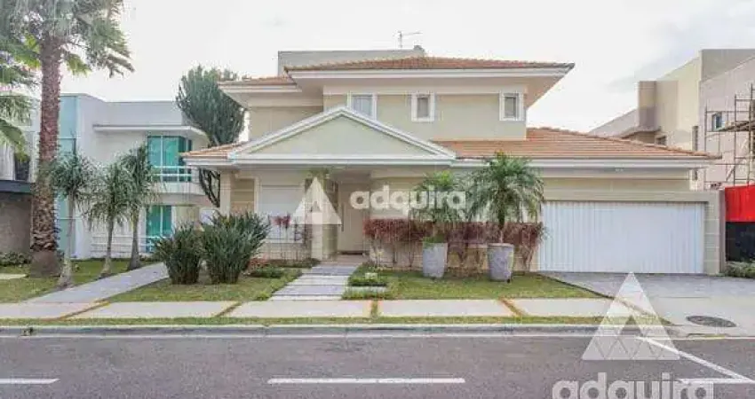 Casa à venda e locação - 4 Quartos, 4 Suites, 3 Vagas, 587M², Estrela, Ponta Grossa - PR
