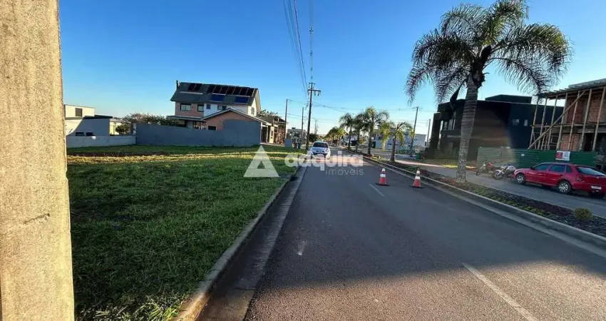 Terreno em condomínio fechado à venda na Rua João Silvio de Lara Machado, Jardim Carvalho, Ponta Grossa