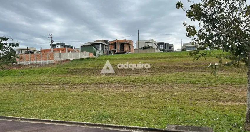 Terreno em condomínio fechado à venda na Rua João Silvio de Lara Machado, Jardim Carvalho, Ponta Grossa