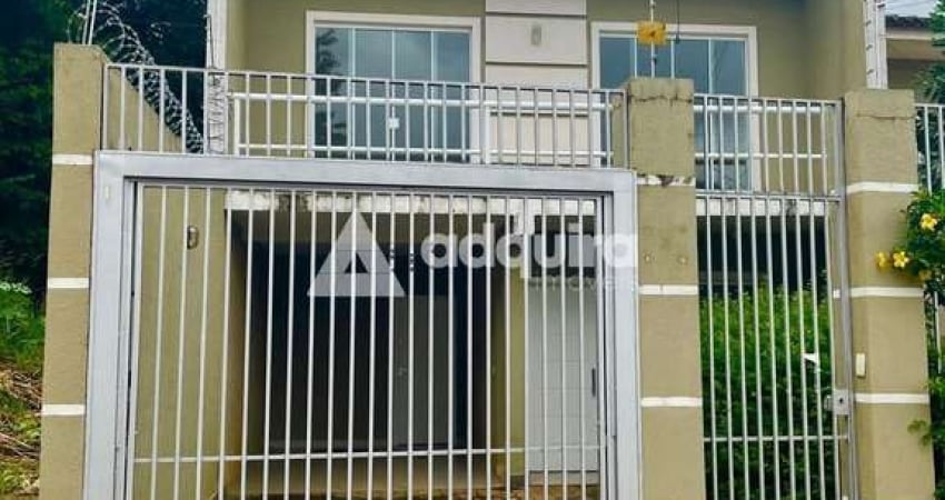 Sobrado para locação, com 3 quartos, vila estrela, ponta grossa, pr