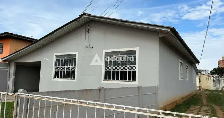 Casa à venda, no bairro orfãs, contendo 3 quartos, em ponta grossa, pr