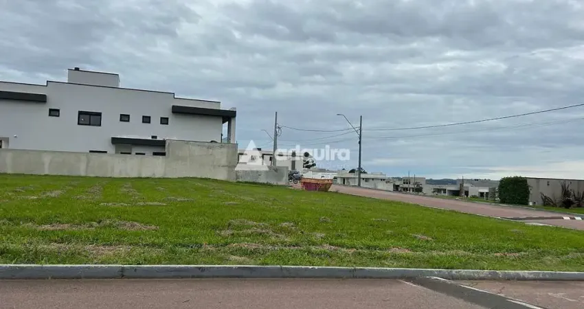 Terreno em condomínio fechado à venda na Rua Visconde de Baraúna, Jardim Carvalho, Ponta Grossa