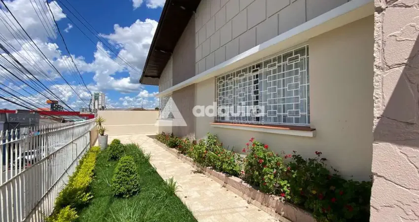 Casa comercial à venda 3 Quartos, 1 Suite, 2 Vagas, 545M², Centro, Ponta Grossa - PR