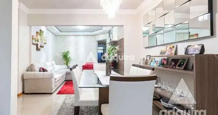 Apartamento para Venda 3 Quartos, 1 Suite, 2 Vagas, Orfãs, Ponta Grossa - PR