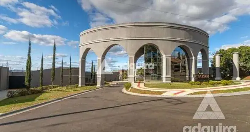 Terreno em condomínio fechado à venda na Rua Francisco Martins de Araújo, Jardim Carvalho, Ponta Grossa