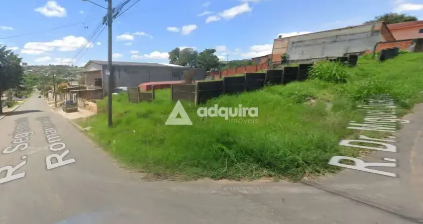 Terreno de esquina na Santa Paula à venda, Contorno, Ponta Grossa, PR