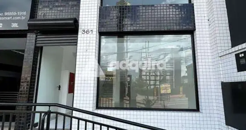 Loja para locação próxima a uepg, com 90m², centro, ponta grossa, pr
