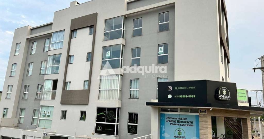 Apartamento à venda, Semi Mobiliado, 30 metros do Colégio Sagrada Família, Churrasqueira, Uvaranas