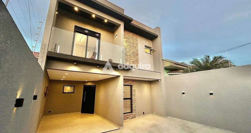 Casa com 3 quartos à venda na Rua Xavier de Souza, Uvaranas, Ponta Grossa