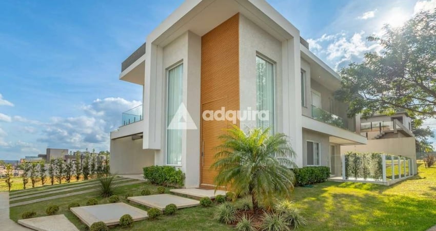 Casa em condomínio fechado com 3 quartos à venda na Rua João Silvio de Lara Machado, Jardim Carvalho, Ponta Grossa