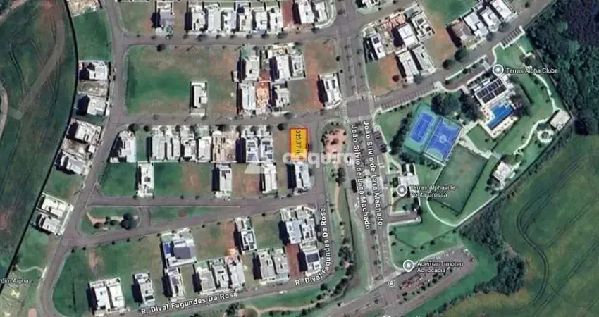 Terreno em condomínio fechado à venda na Rua João Silvio de Lara Machado, Jardim Carvalho, Ponta Grossa