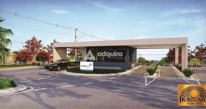 Terreno em condomínio fechado à venda na Rua Moserote, Jardim Carvalho, Ponta Grossa