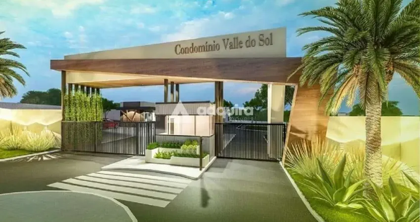 Terreno em condomínio fechado à venda na Rua Demétrio Batista, Colônia Dona LuÍza, Ponta Grossa