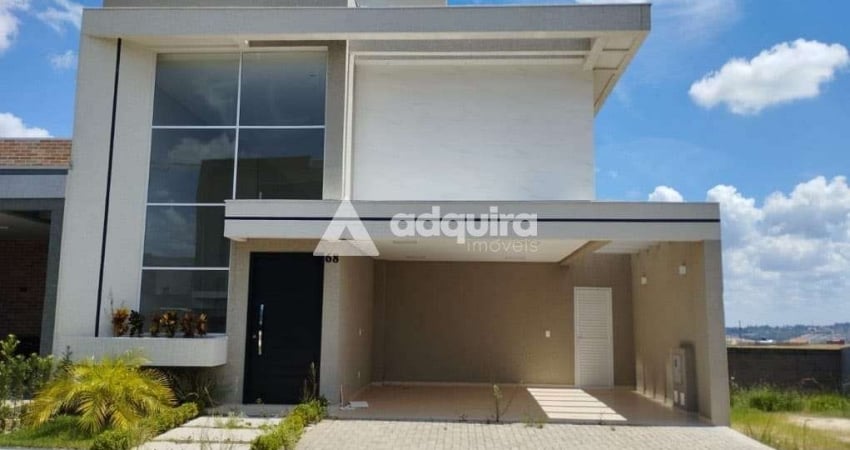 Casa em condomínio fechado com 3 quartos à venda na Rua Aderly Turek, Cará-cará, Ponta Grossa