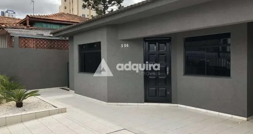 Casa comercial com 4 salas à venda na Rua Júlio de Castilho, Centro, Ponta Grossa