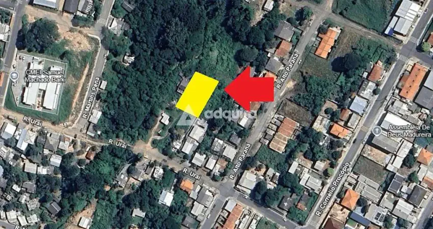 Terreno à venda - 836m² de terreno (22m x 38m) - vila santo antonio, nova rússia, ponta grossa, pr