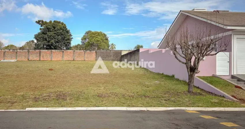 Terreno à venda no condomínio colina dos frades, ponta grossa, pr