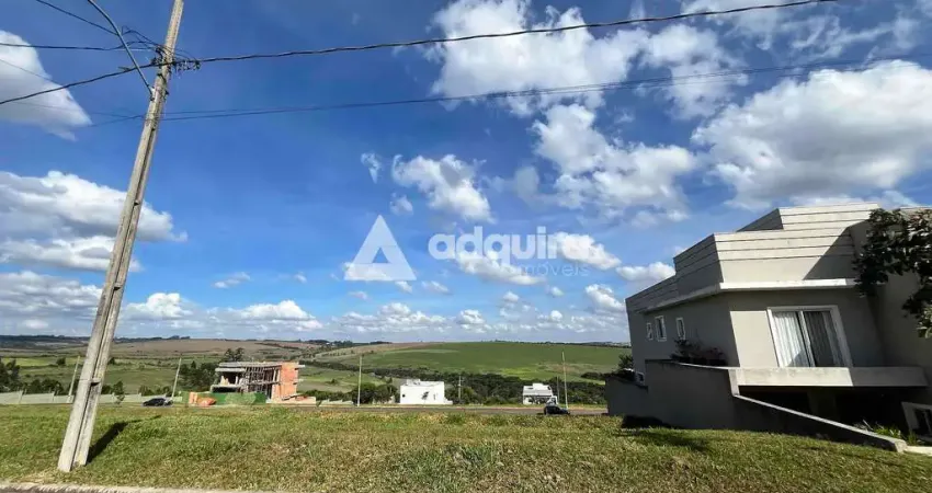 Terreno em condomínio fechado à venda na Rua João Silvio de Lara Machado, Jardim Carvalho, Ponta Grossa