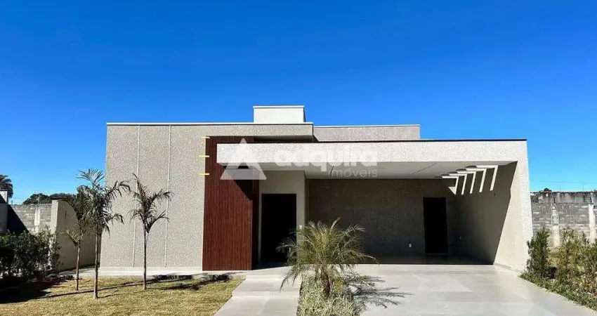 Casa à venda, condominio fechado, casa térrea, uvaranas, ponta grossa, pr