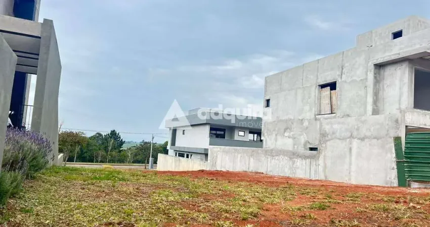 Terreno em condomínio fechado à venda na Rua João Silvio de Lara Machado, Jardim Carvalho, Ponta Grossa