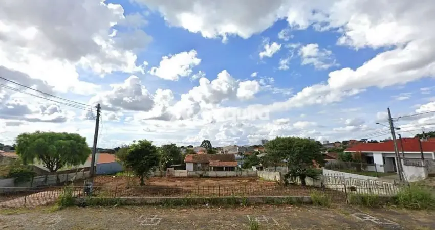 Terreno de esquina à venda com 990 ², nova rússia, ponta grossa
