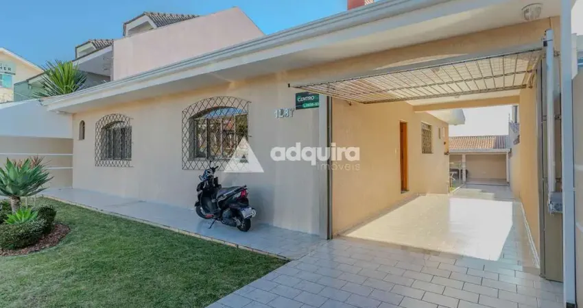 Residencial ou comercial à venda 3 quartos, 1 suite, 2 vagas, 453.6m², jardim carvalho, ponta gross