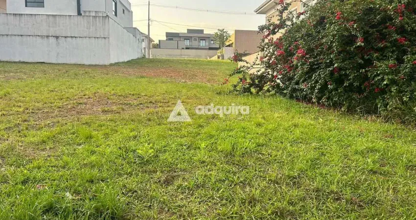 Terreno em condomínio fechado à venda na Rua João Silvio de Lara Machado, Jardim Carvalho, Ponta Grossa