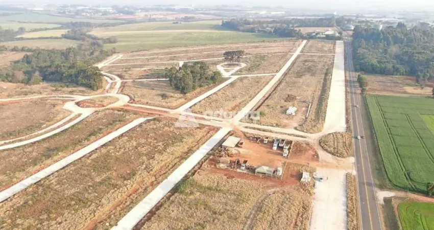 Terreno à venda no residencial monte hermon, com 337,5m² de área total. cará-cará, ponta grossa, pr