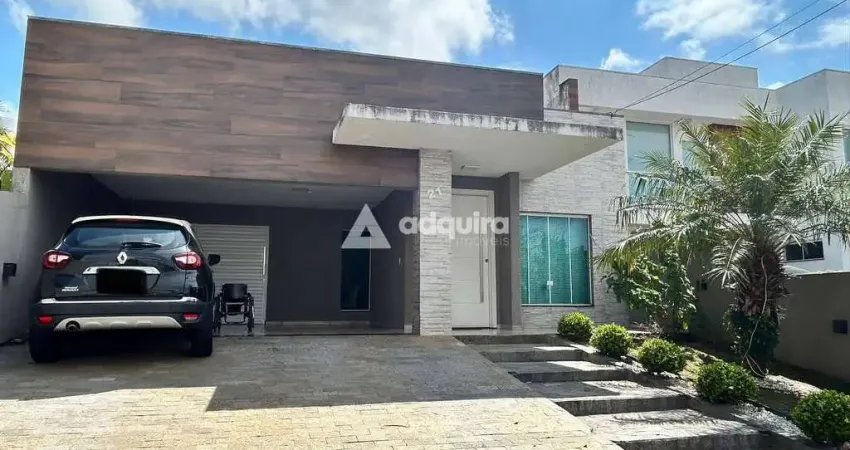 Casa em condomínio fechado com 3 quartos à venda na Rua Luiz Nadal Motti, Jardim Carvalho, Ponta Grossa