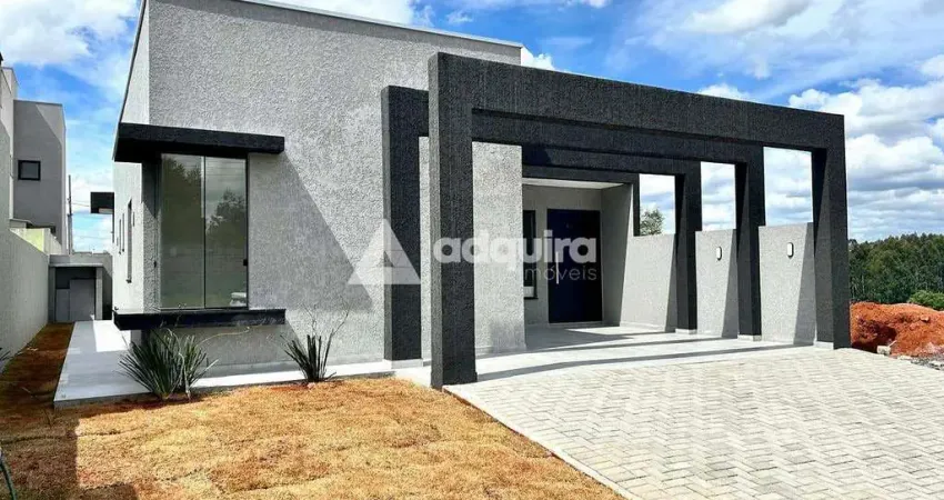 Casa à venda, contorno, condomínio fechado, casa térrea, ponta grossa, pr