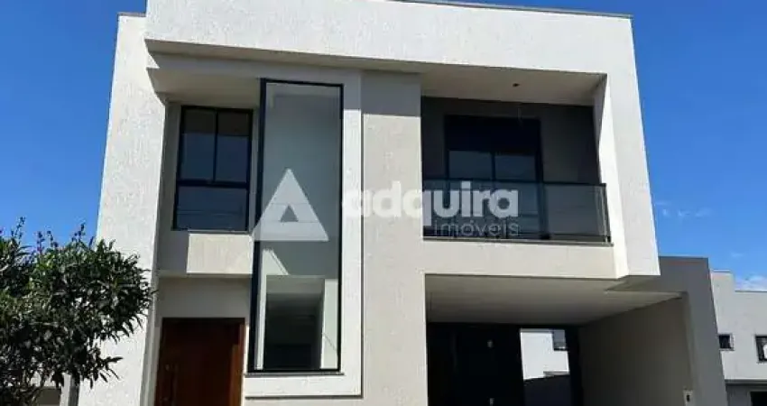 Casa em condomínio fechado com 3 quartos à venda na Rua Aderly Turek, Cará-cará, Ponta Grossa