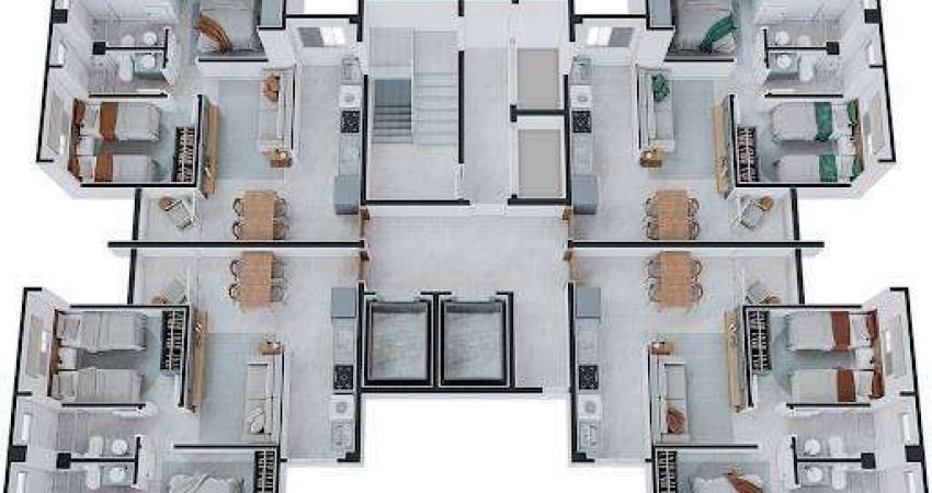 Apartamento com 2 quartos à venda no Imbaúbas, Ipatinga 