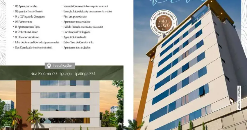 Cobertura com 2 quartos à venda no Iguaçu, Ipatinga 