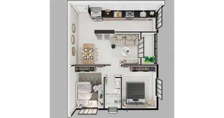 Apartamento em Santa Terezinha II  -  Coronel Fabriciano