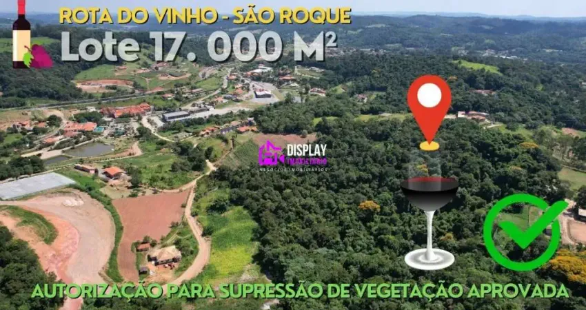 Terreno à venda na Estrada do Vinho, Canguera, São Roque