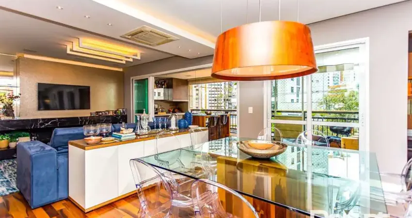 Apartamento 145m2 - 03 suítes - 04 vagas - todo mobiliado e aconchegante na melhor posição do Cabral...