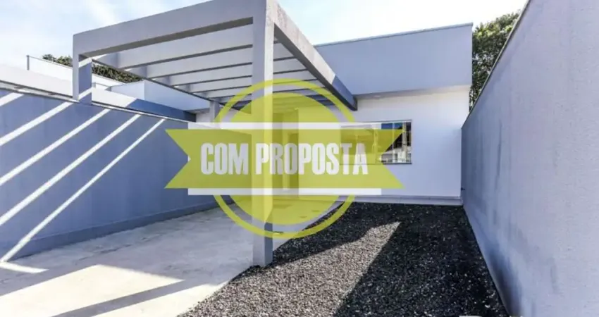 Casa geminada novinha - com 79,64m2 - no centro i-baixada - mafra - aceita financiamento.