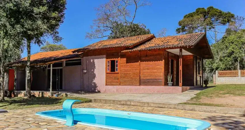 Chácara com piscina e residência com 160m2 - no tijuco preto - com 3.731m² de terreno - localizada antes do pedágio a apenas 4 km do portal de rio neg