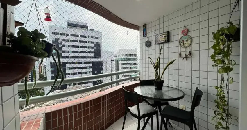 Apartamento com 2 quartos à venda, 69 m² por r$ 490.000 - boa viagem - recife/pe
