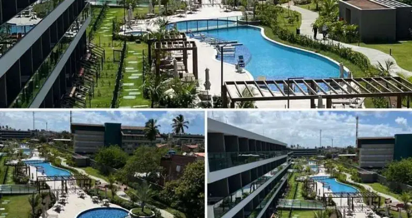 Flat com 1 dormitório à venda, 32 m² por r$ 450.000,00 - porto de galinhas - ipojuca/pe