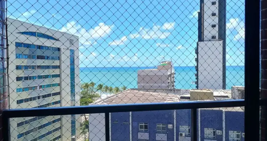 Apartamento nascente com 2 quartos, vista mar e a poucos metros da praia.