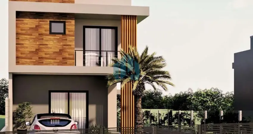 Bela Casa no Residencial Brisa do Mar, ao Lado do Centro da Cidade, Ambrósio | Garopaba - SC