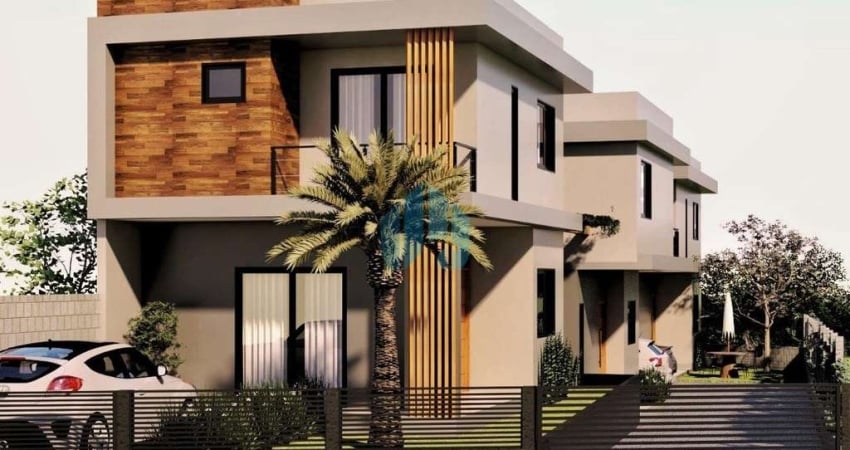 Bela Casa no Residencial Brisa do Mar, ao Lado do Centro da Cidade, Ambrósio | Garopaba - SC