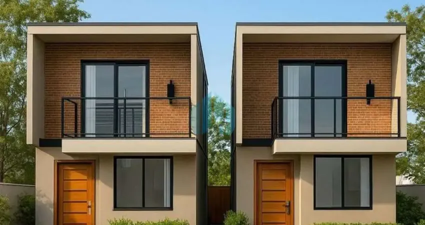 Belos sobrados localizados no loteamento pedra branca, areias de palhocinha | garopaba - sc