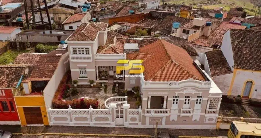 Casarão histórico desde 1929 a venda com exclusividade na cidade de areia-pb