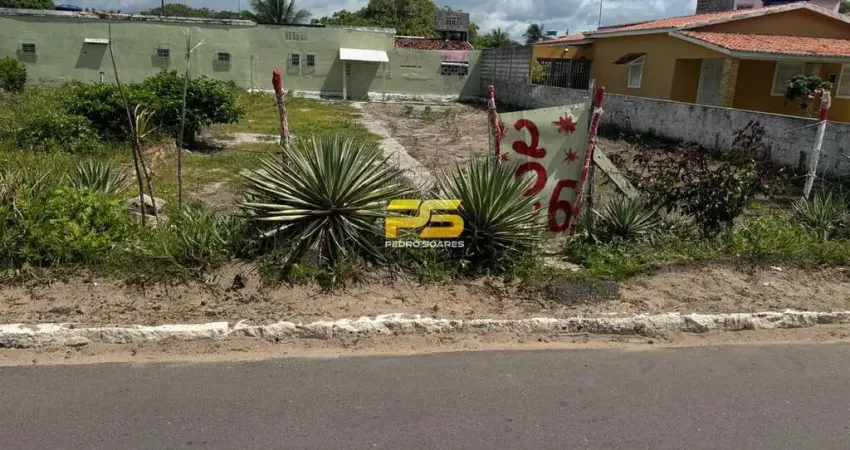 Terreno à venda na AV. Antônio Taváres, s/n, Centro, Pitimbu