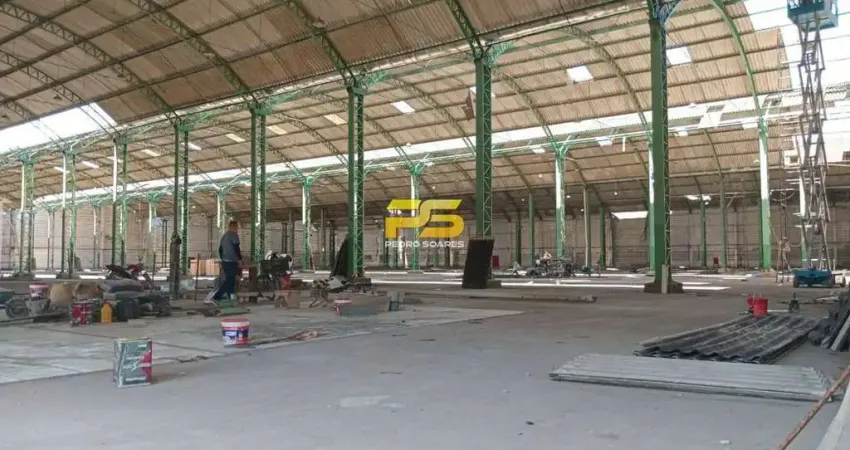 GALPÃO PARA LOCAÇÃO NO BAIRRO DAS INDUSTRIAS EM JOÃO PESSOA - PB.