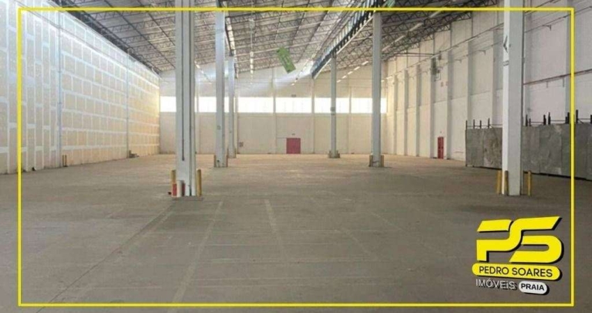 Galpão Para Alugar, 2400 M² Por R$ 36.000/mês - Distrito Industrial - João Pessoa/pb