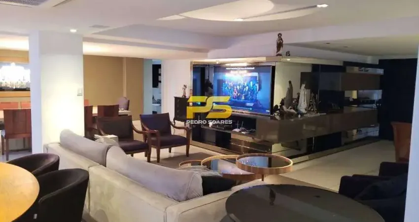 (apartamento mobiliado) 4 quartos para locação, brisamar - joão pessoa